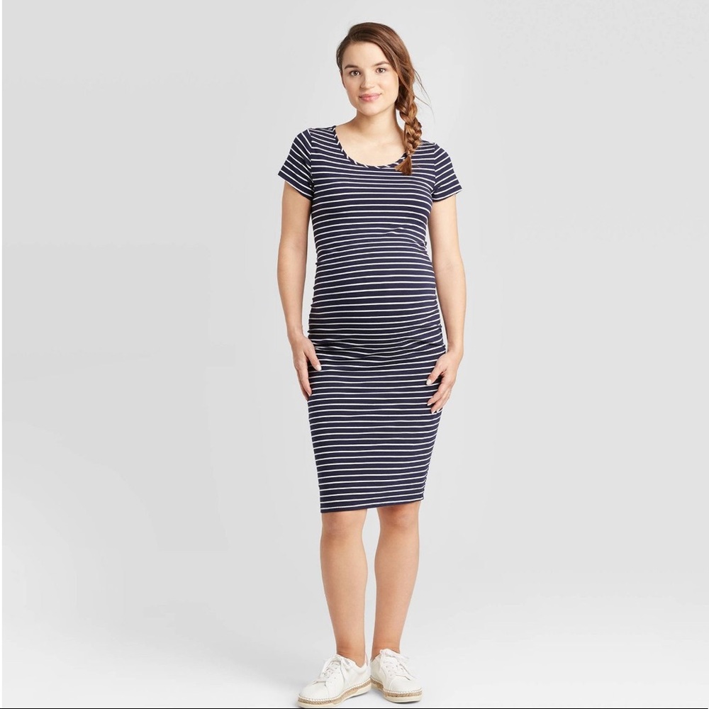 Short Sleeve T-Shirt Maternity Dress - Isabel Maternity by Ingrid & Isabel™